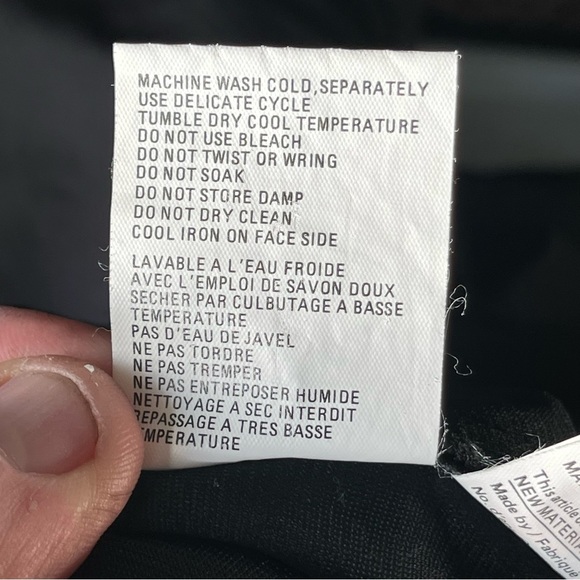 Fera Black Ski Bib overalls Women Size 12L - Picture 14 of 14